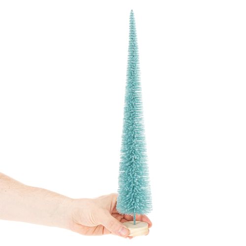 Kunstig juletre, smalt, med trebase, 40 cm | Floristik24.no