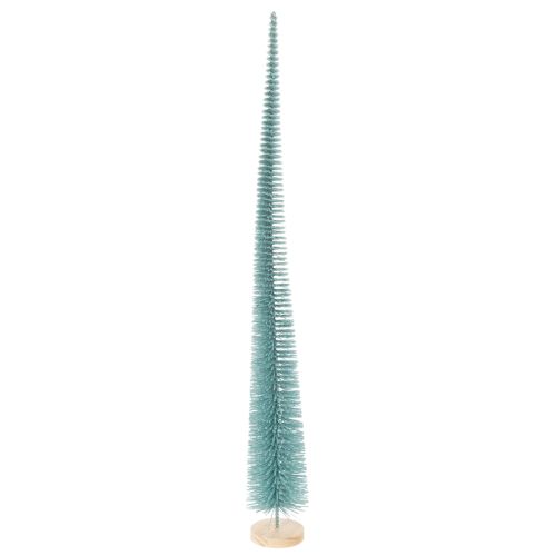 Kunstig juletre, dekorativt tre, delikat design med trebase, 80 cm kjøpe | Floristik24.no