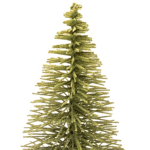 Kunstig grønt juletre med stativ til borddekorasjon, 90 cm | Floristik24.no