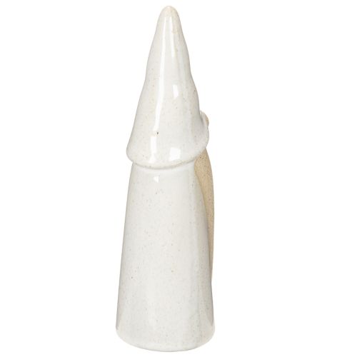 Dekorativ gnomfigur for stående, julepynt, keramikk, 22 cm | Floristik24.no