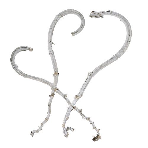 gjenstander Bananpinne hvit 5 stk