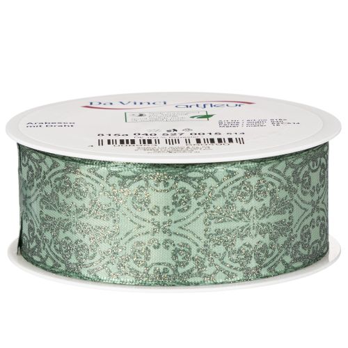 Gavebånd med klassisk mønster til sløyfer og dekorasjon, 40 mm x 15 m | Floristik24.no