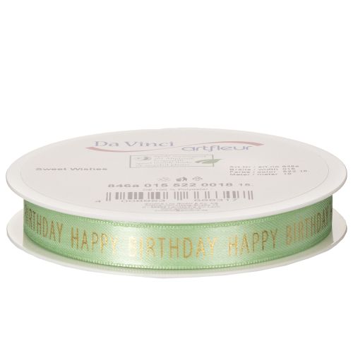 gjenstander Bursdagsbånd til dekorativ gaveinnpakning, 18 m