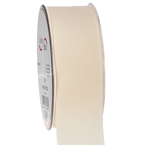 Dekorativt fløyelsbånd, bredt, til gaver og håndverk, 40 mm x 20 m