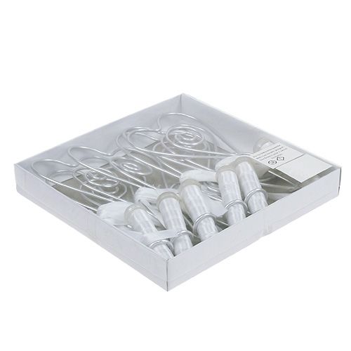 Floristik24 Benkestang med rør 22cm 6stk