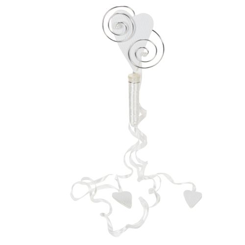 gjenstander Benkhenger med rør og hjerte, 18 cm, 6 stk.