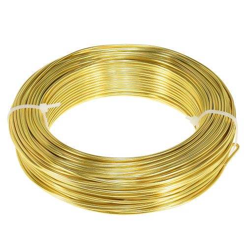 Craft wire gull aluminium wire for håndverk Ø2mm L60m