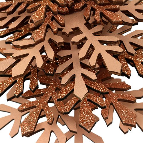 Floristik24 Tre til å henge kobber med bjelle 40cm