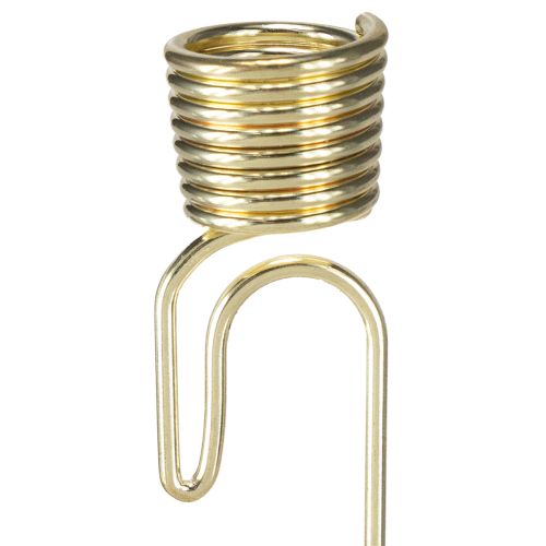 gjenstander LED-trelys, spisslys med krystall, gult lys, 31 cm, 10 stk.