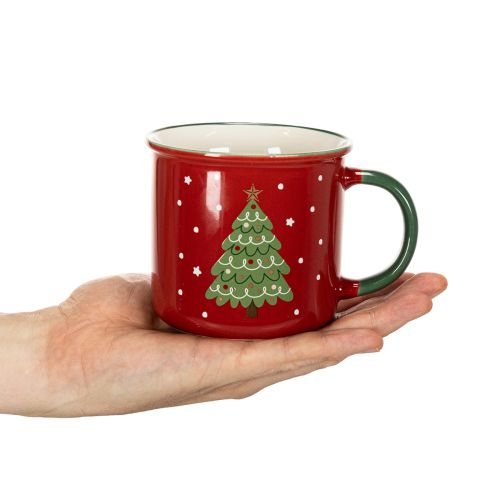 Julekrus med juletremotiv, 9 cm | Floristik24.no