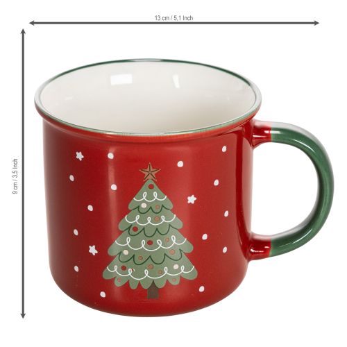Julekrus med juletremotiv, 9 cm | Floristik24.no