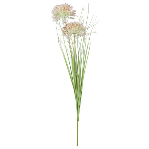 gjenstander Kunstig blomsterkule blomst allium prydløk kunstig rød grønn 90cm