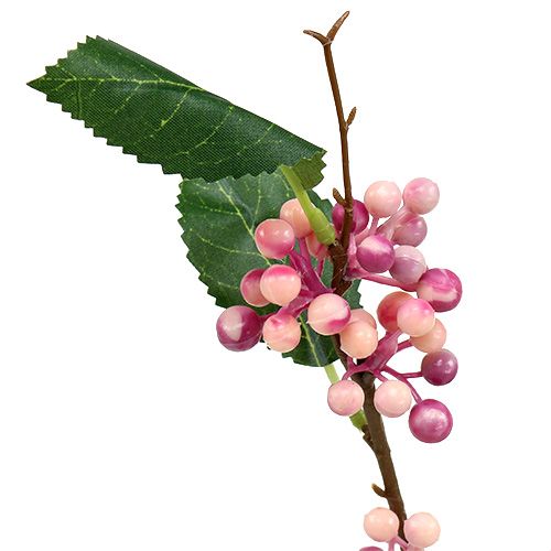 gjenstander Bærgren kunstig rosa-lilla 64cm 6stk