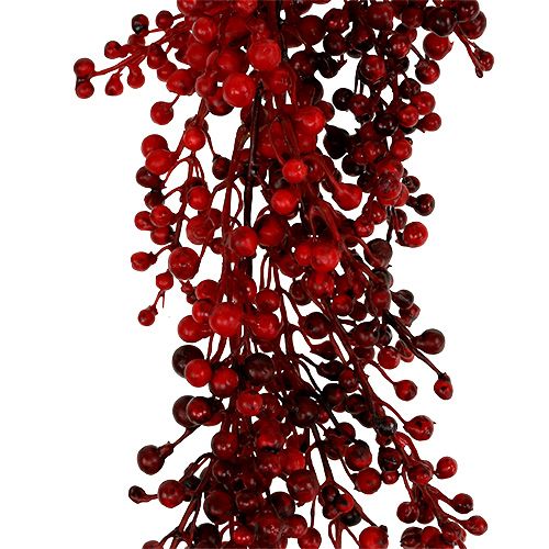 gjenstander Bærkvisthenger rød L70cm 1p