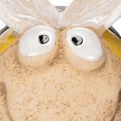 gjenstander Keramisk biefigur for detaljerte detaljer i vinduskarmer eller i oppholdsrom, 7 cm, 3 stk.