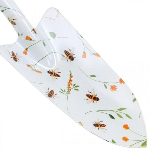 Floristik24 Hagespade, spade med bier, håndspade, metallsparkel L28cm