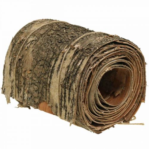gjenstander Bjørkebarkrull brun, grå bark for håndverk 15×300cm