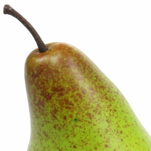 Floristik24 Food dummy pære 10,5cm grønn 6stk