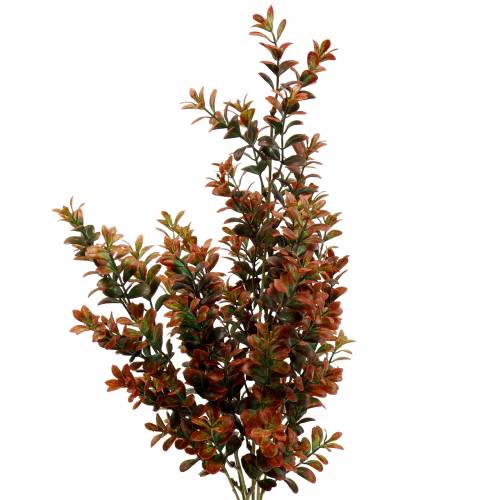 Buxus dekorativ gren høstlig 50cm