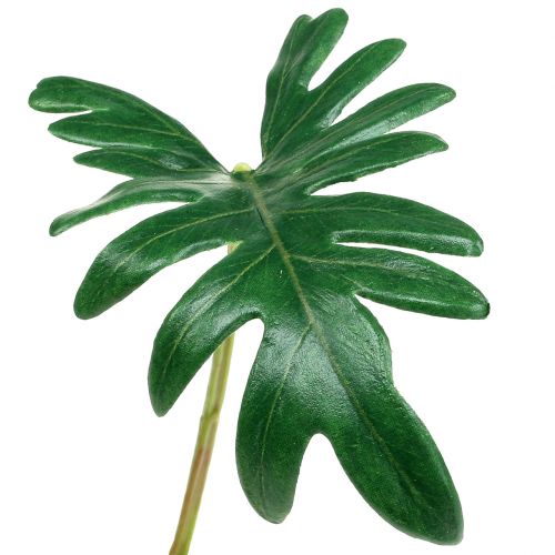 gjenstander Philodendron blad 31cm grønn 12stk