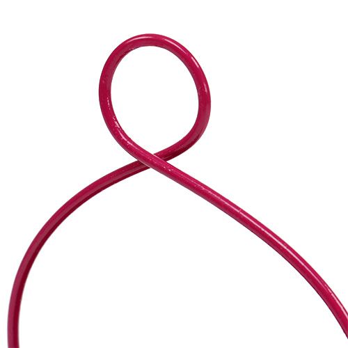 Floristik24 Blikkbøtte rosa Ø9cm H9cm