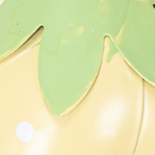 gjenstander Metallhengende blomst for romantisk innendørs og utendørs dekorasjon, 6 cm, 6 stk.