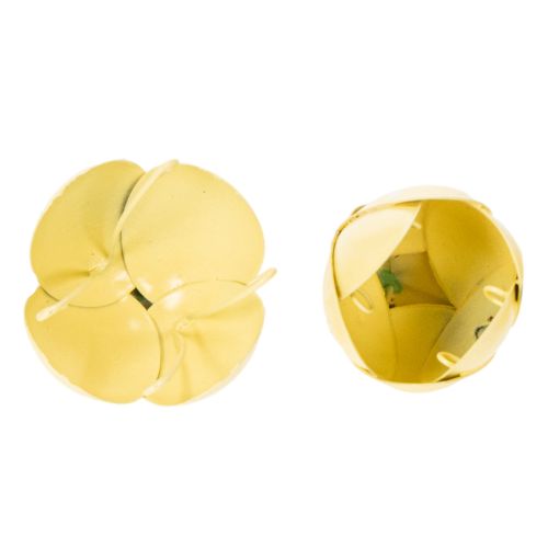 gjenstander Metallhengende blomst for romantisk innendørs og utendørs dekorasjon, 6 cm, 6 stk.