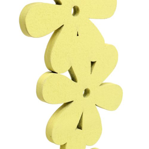 gjenstander Blomsterkransved i gul Ø35cm 1p