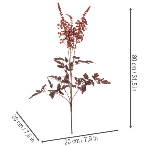 Kunstig blomst Astilbe langstilket prakt 80cm | Floristik24.no