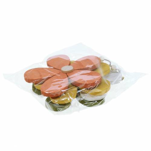 Floristik24 Blomstertre for henging av forskjellige farger 16cm 4stk