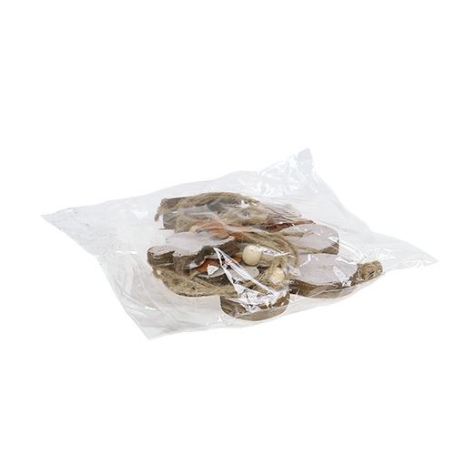 Floristik24 Blomsterhenger tre-metall hvit, rust L 95cm