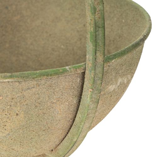 gjenstander Blomsterkurv, hengende kurv, metalldekor hage Ø16cm H38cm