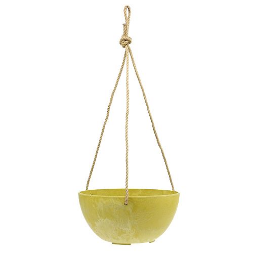 Blomsterkurv Fiona Ø25cm H12cm Sitron