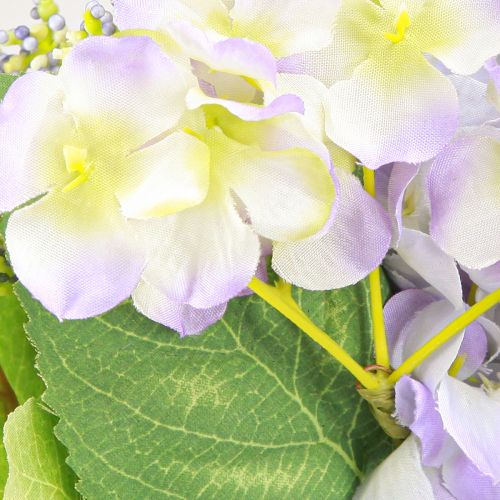 Floristik24 Kunstig blomsterkrans med rankekrans farget H13cm Ø55cm