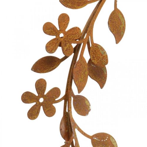 gjenstander Blomsterkrans metalldekor rustlook krans vårdekor Ø20cm 3stk