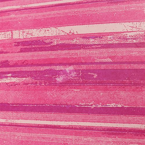 gjenstander Blomsterpapir 37,5 cm rosa striper 100 meter