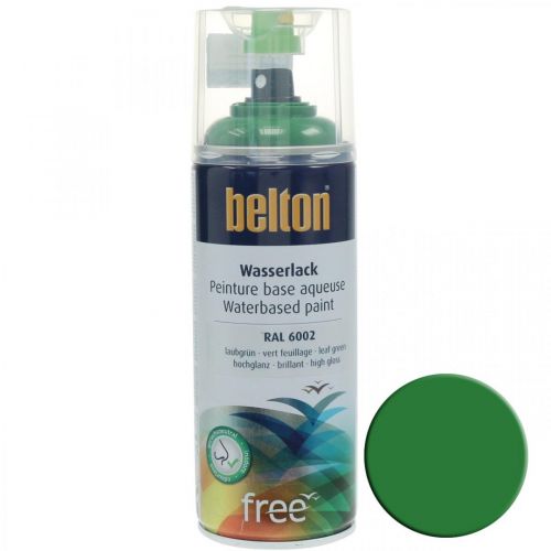 Belton gratis vannbasert maling høyglans fargespray 400ml