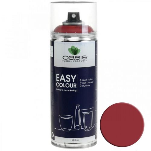 Floristik24 OASIS® Easy Color Spray, malingsspray rød 400ml