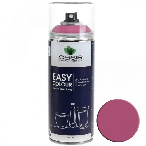 gjenstander OASIS® Easy Color Spray, malingsspray rosa 400ml