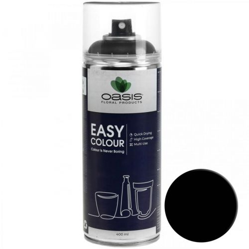 Floristik24 OASIS® Easy Color Spray, malingsspray sort 400ml