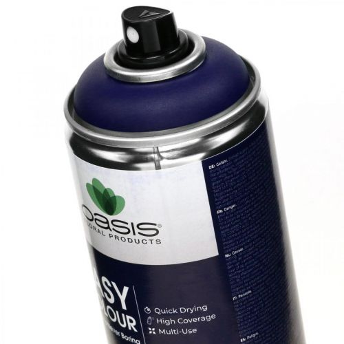 gjenstander OASIS® Easy Color Spray, malingsspray mørkeblå 400ml