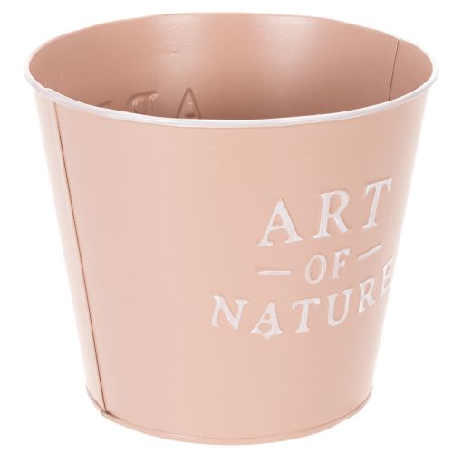 gjenstander Sinkblomsterpotte Art of Nature, antikk rose, Ø17,5 cm H15 cm