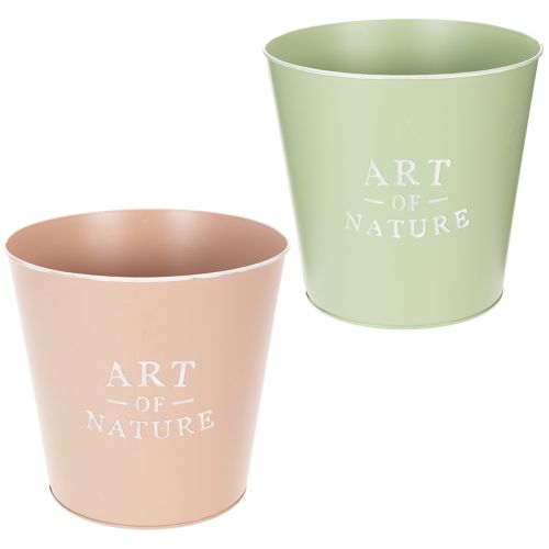 Blomsterpotter Art of Nature Rund i Pastellfarger 22 cm 2 stk