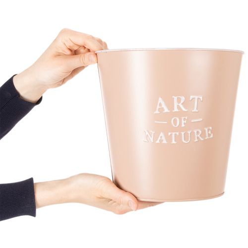 Blomsterpotter Art of Nature Rund i Pastellfarger 22 cm 2 stk | Floristik24.no