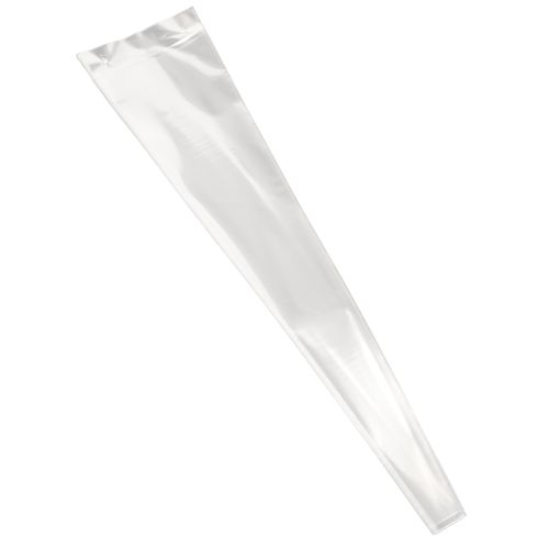 gjenstander Blomsterpose til 1 rose "Blank" L65cm B14cm - 3cm 50 stk