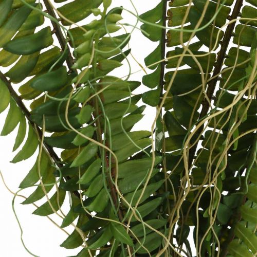 Floristik24 Artificial Fern Boston Fern Artificial Fern Grønn 9 tråder 56cm