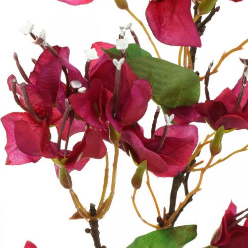 gjenstander Bougainvillea kunstig blomst Rosa Kunstig deco gren H52cm