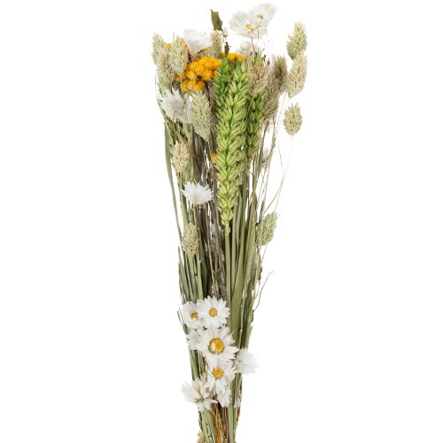 Tørket blomsterbukett, elegant tørket blomsterbukett til stue, 50 cm