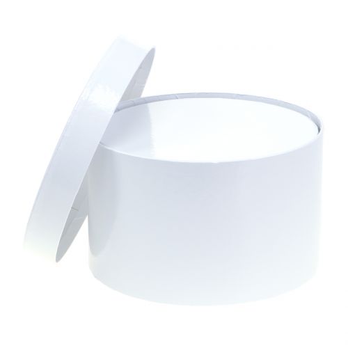 Floristik24 Blomsterkasse hvit Ø18 / 20cm 2stk