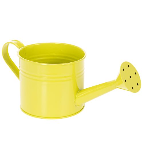 Fargerik dekorativ vannkanne, Ø11 cm, H9,5 cm, til planting, vårborddekorasjon, metall, sett med 8 | Floristik24.no